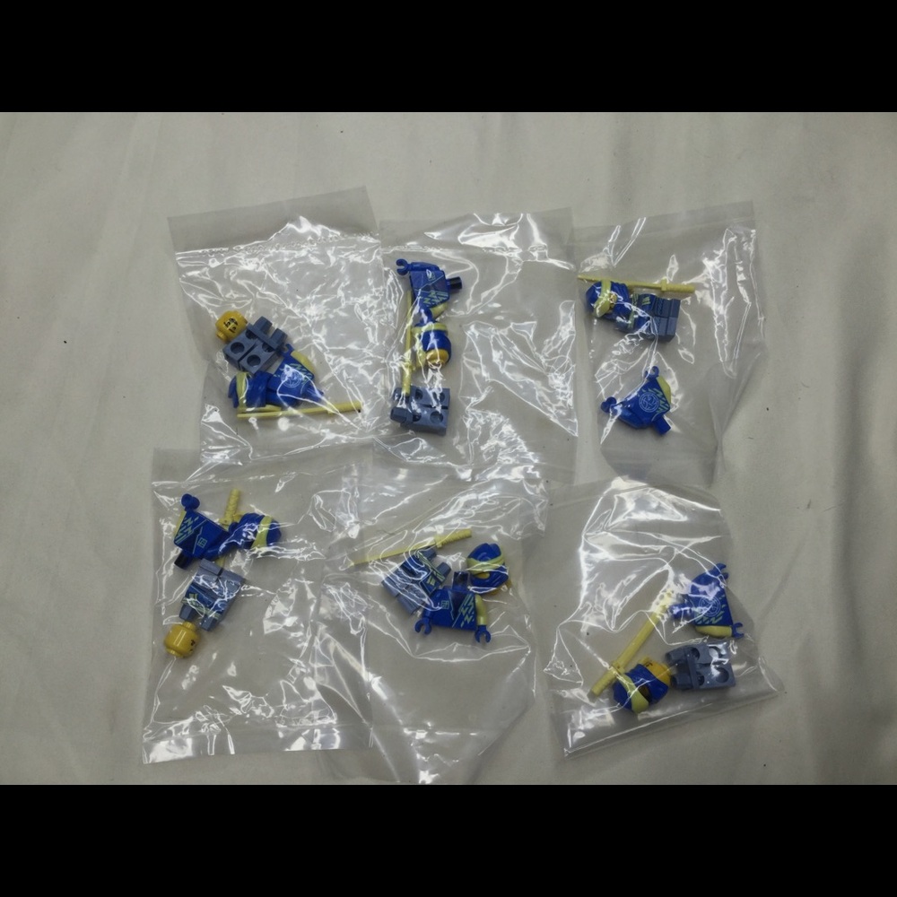 LEGO Ninjago Set Of 6 Minifigures New in Package